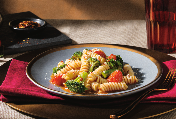 Barilla® Al Bronzo™ Fusilli with Broccoli, Tomatoes & Chili